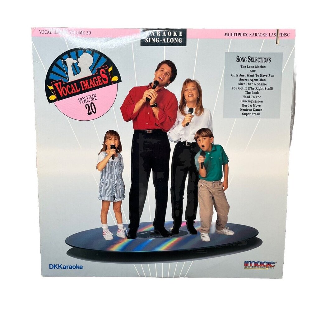Vocal Images Vol. 20 Laserdisc Karaoke Sing-Along